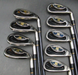 Set of 9 x Ray Cook Pro Spirit Irons 3-SW Regular Graphite Shafts Ray Cook Grips