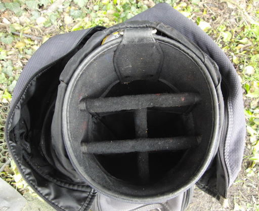 5 Division Black Callaway Golf Cart Carry Trolley Golf Clubs Bag*