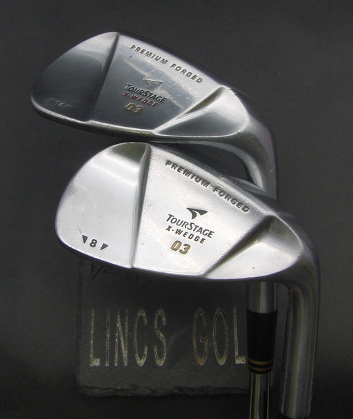 Set of 2 Bridgestone Tourstage X-Wedge 03 52° Gap Wedge + 58° Sand Wedge