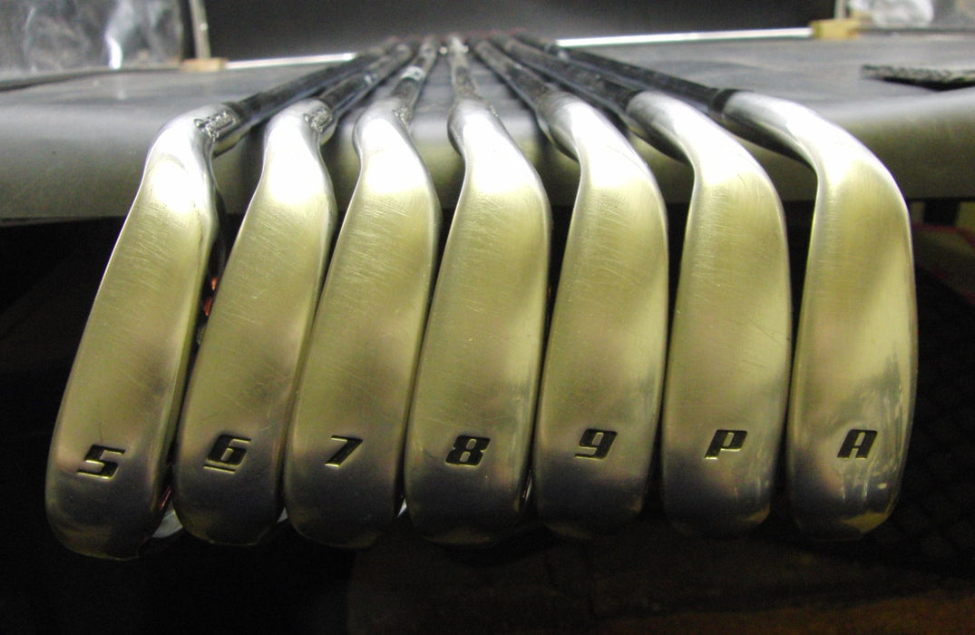 Set of 7x TaylorMade Burner Japanese Model Irons 5-PW+AW Regular Steel Shafts*