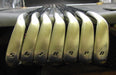 Set of 7x TaylorMade Burner Japanese Model Irons 5-PW+AW Regular Steel Shafts*