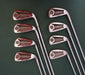 Vintage Ladies Set of 8 x Lady Craigton Stainless Irons 4-SW Ladies Steel Shaft