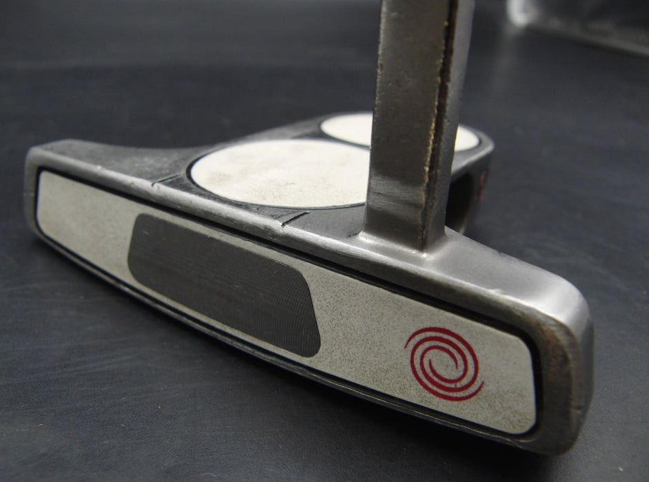 Odyssey White Steel 2-Ball Blade 2 Putter 82cm Length Steel Shaft Odyssey Grip