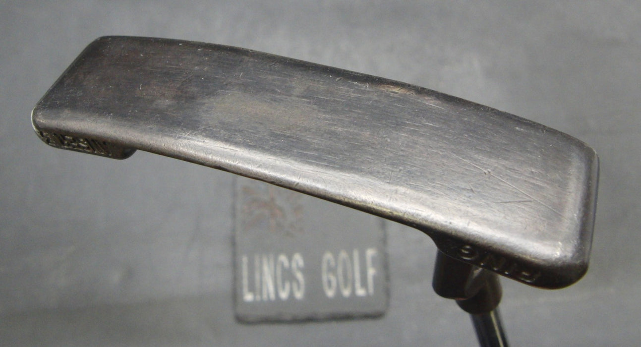 Blackened Ping Anser 3 Putter Steel Shaft 87cm Length Psyko Grip
