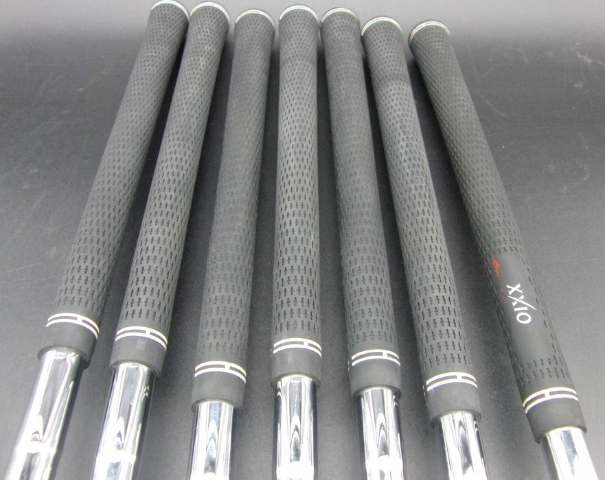 Set of 7x XXIO Next Future Tech 5-SW Irons Regular Steel Shafts XXIO Grips