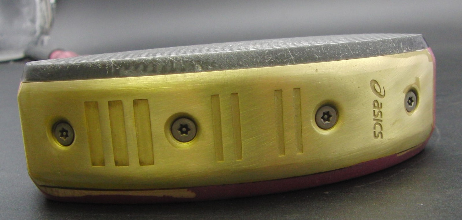 Left-Handed ASICS Hammer Balance Putter Graphite Shaft 82cm Length Black Grip*