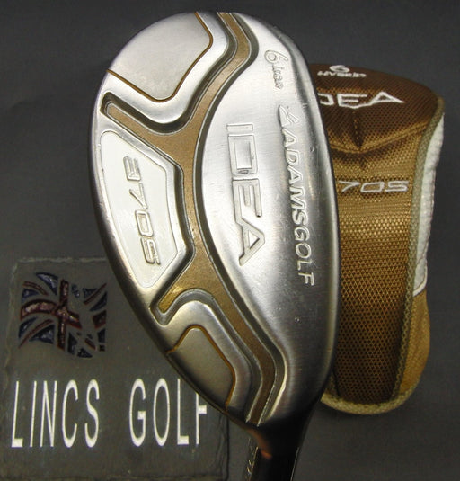 Adams Golf Idea A70S 6 Hybrid Ladies Graphite Shaft Winn Dri Tac Grip + H/C