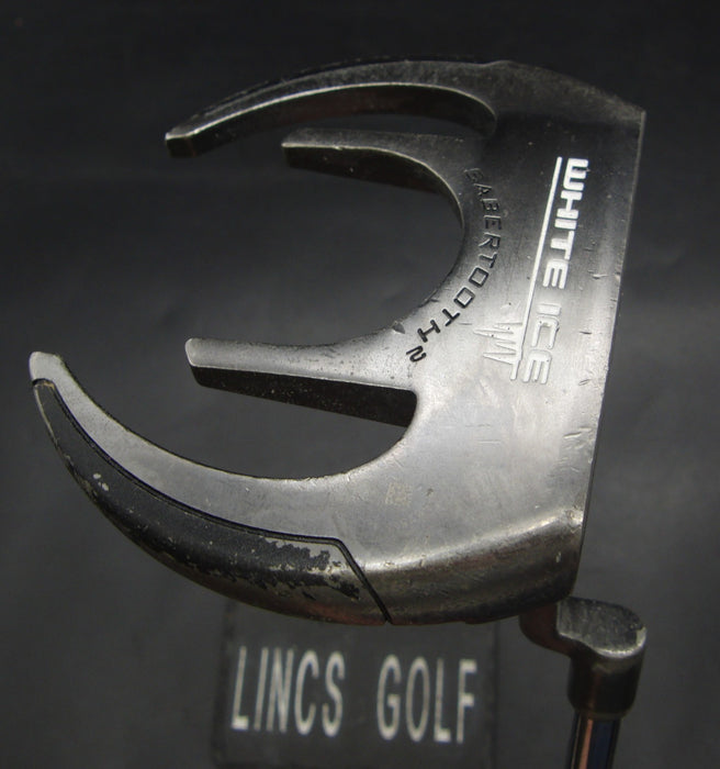 Odyssey White Ice Sabertooth 2 Putter 89cm Length Steel Shaft Lamkin Grip