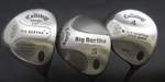 Set of Callaway Big Bertha Irons 3-PW+AW + Callaway Driver + 4 + 5 Wood + Putter