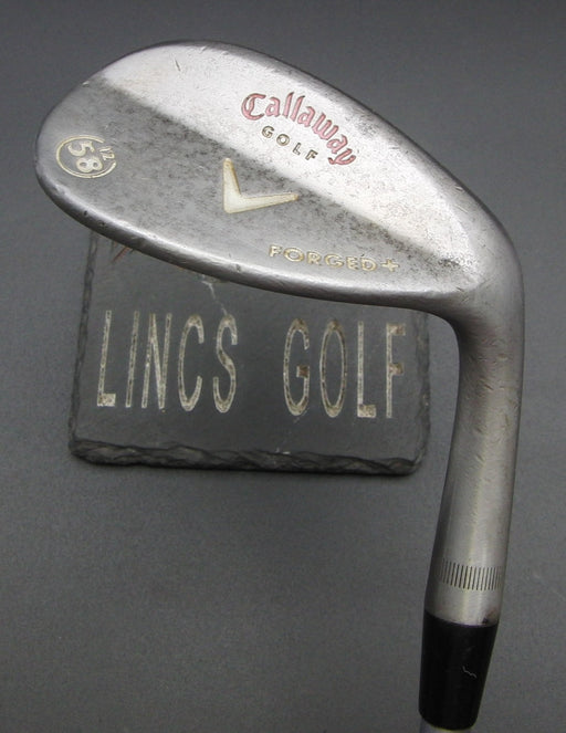 Callaway V Forged+ 58° Sand Wedge Regular Graphite Shaft GolfPride Grip