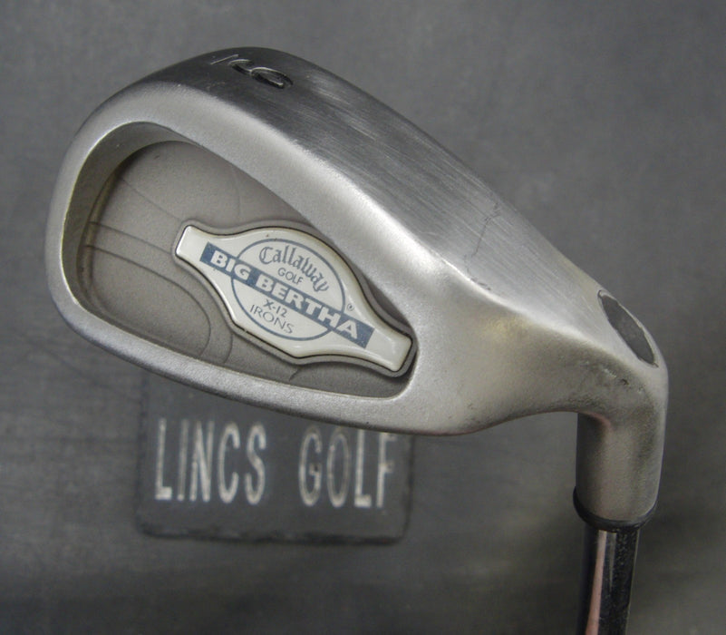 Callaway Big Bertha X-12 9 Iron Regular Steel Shaft Royal Grip