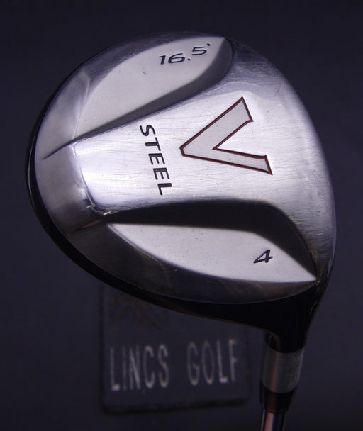 TaylorMade V Steel 16.5° 4 Wood Regular Steel Shaft PGM Grip