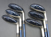 Set of 6x Spalding High Ball 5-PW Irons Regular Graphite Shafts Spalding Grips