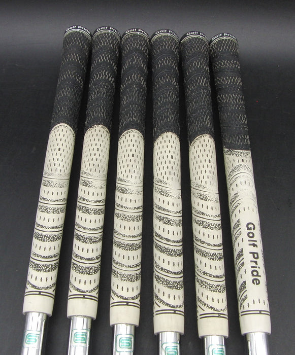 Set of 6x Bridgestone Tourstage X-Blade GR 5-PW Irons Stiff Steel Shafts