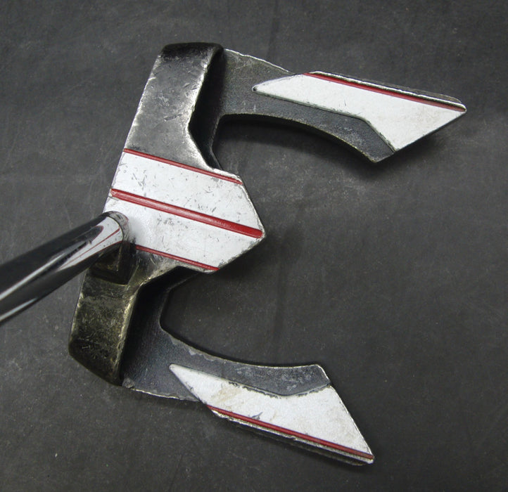 Odyssey White Rize Teron Putter Steel Shaft 87cm Length Golf Pride Grip*