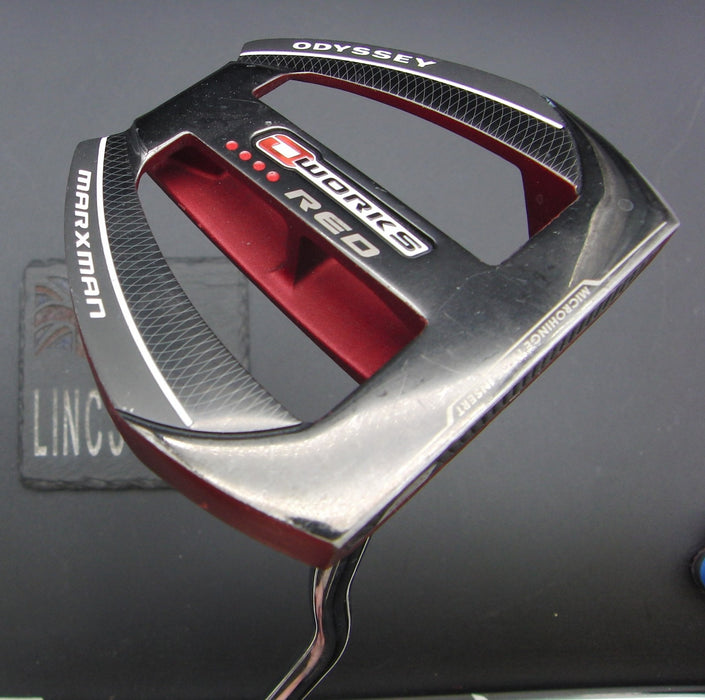 Odyssey OWorks Red Marxman Putter 82cm Playing Length Steel Shaft PSYKO Grip*
