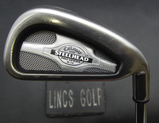 Callaway Steelhead X-14 Pro Series 4 Iron Regular Steel Shaft Golf Pride Grip