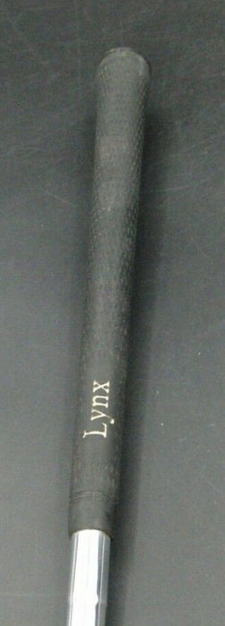 Left Handed Lynx Black Cat 9 Iron Regular Steel Shaft Lynx Grip
