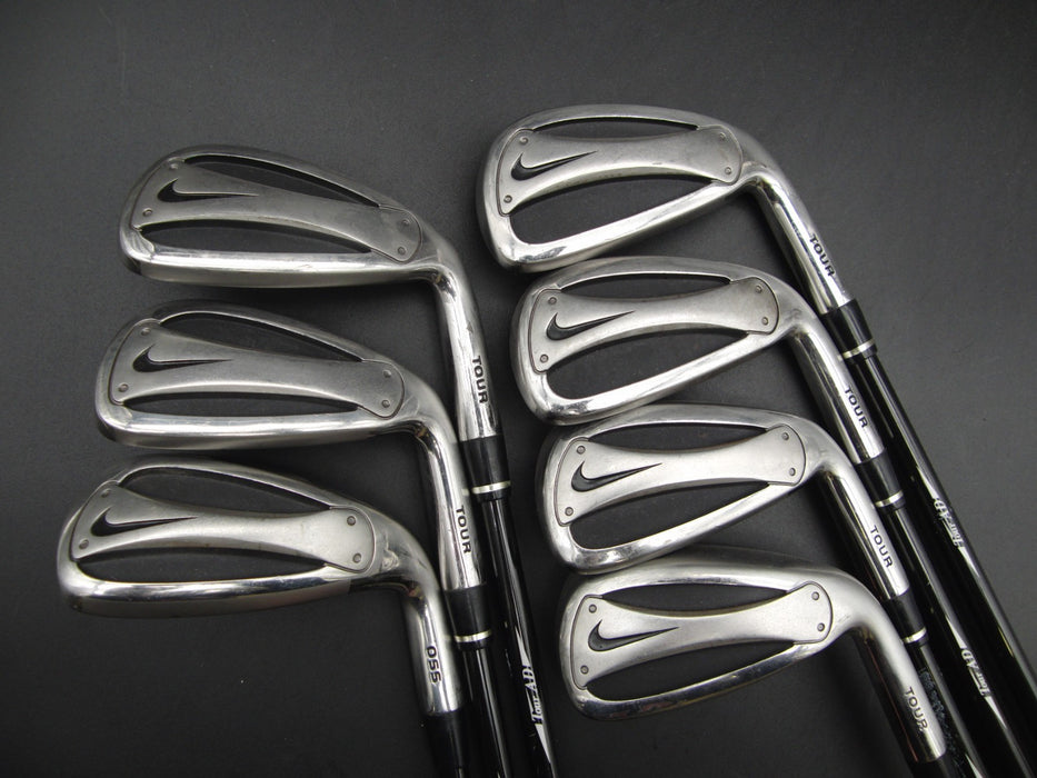 Set of 7x Nike Slingshot Irons 5-SW Regular Graphite Shafts Nike Grips*