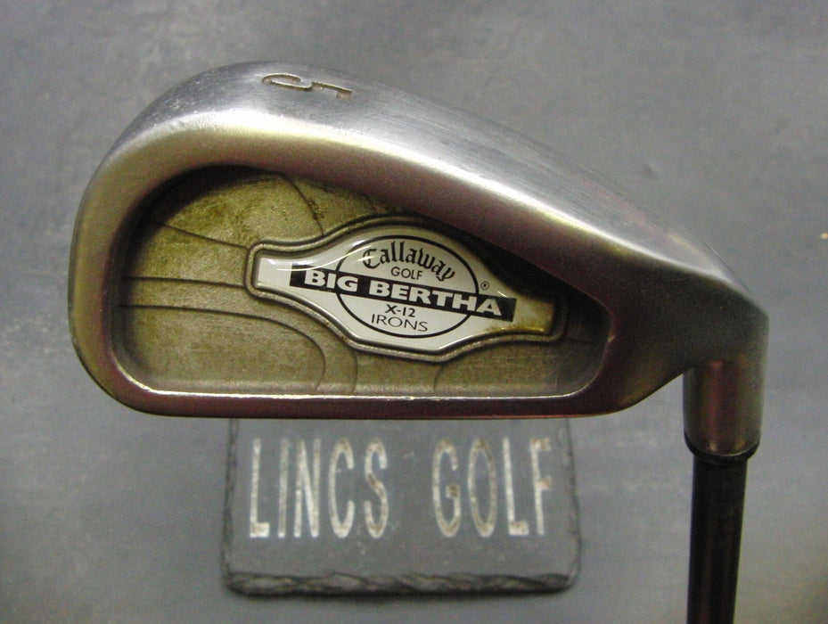 Callaway Big Bertha X-12 Irons 5 Iron Regular Graphite Shaft Callaway Grip