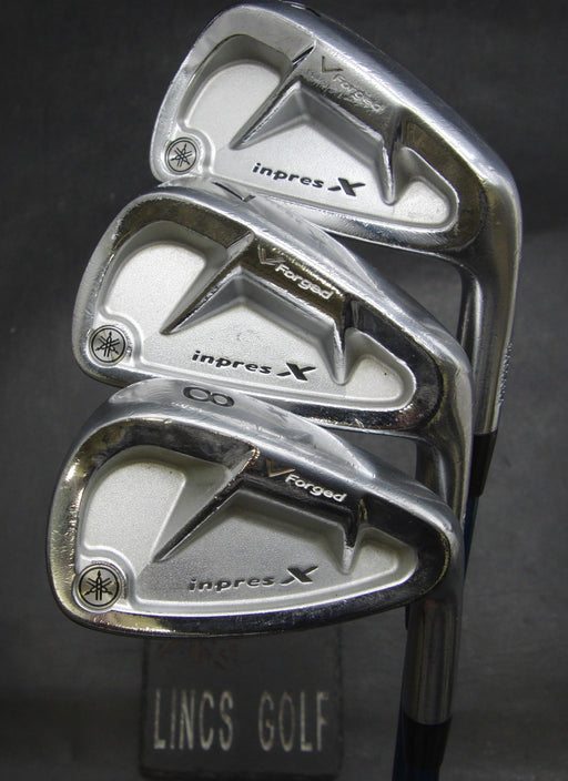 Set of 3 Yamaha Inpres X V Forged 6+7&8 Irons Regular Graphite Shafts