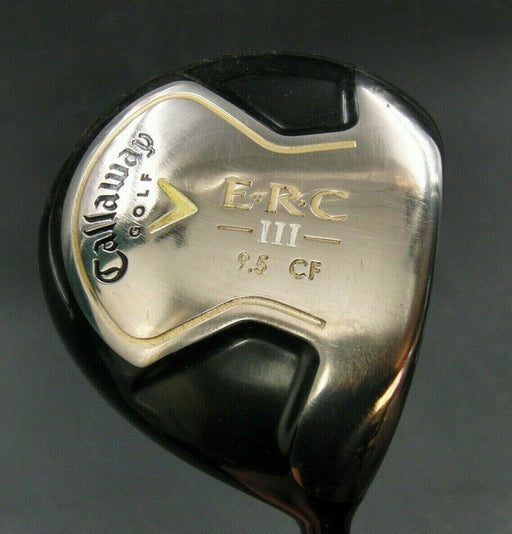 Callaway E.R.C III 9.5° CF Driver Stiff Graphite Shaft Golf Pride Grip