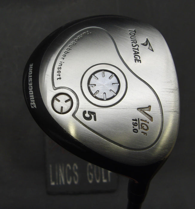 Bridgestone Tourstage ViQ 19° 5 Wood Stiff Graphite Shaft Golf Pride Grip