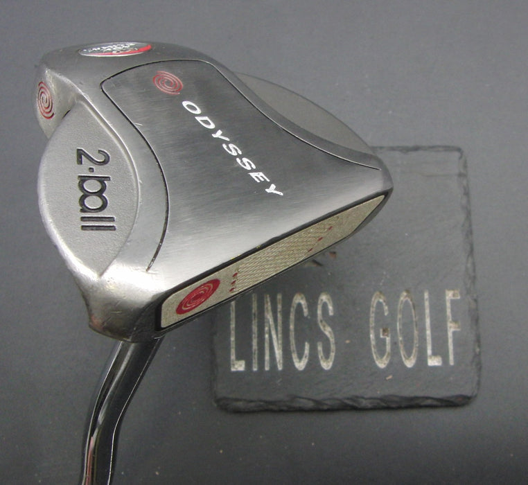 Odyssey White Hot XG 2-Ball Putter Steel Shaft 84cm Length Psyko Grip*