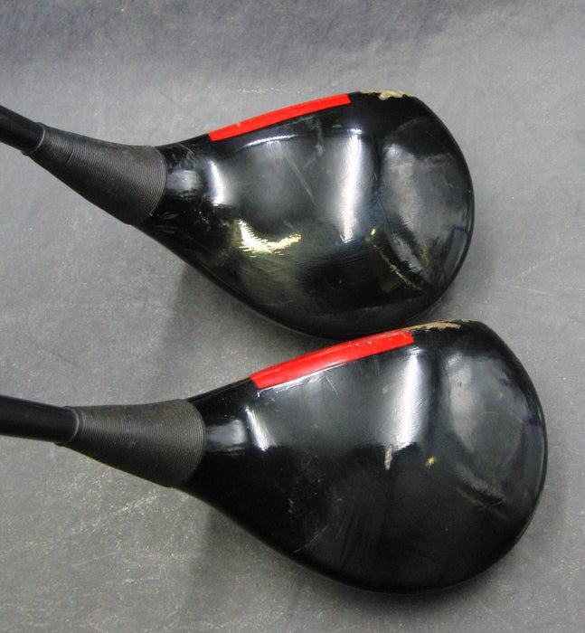 Set of 2 Ping Karsten 3+5 Woods Regular Graphite Shafts Izanahi Studio Grips