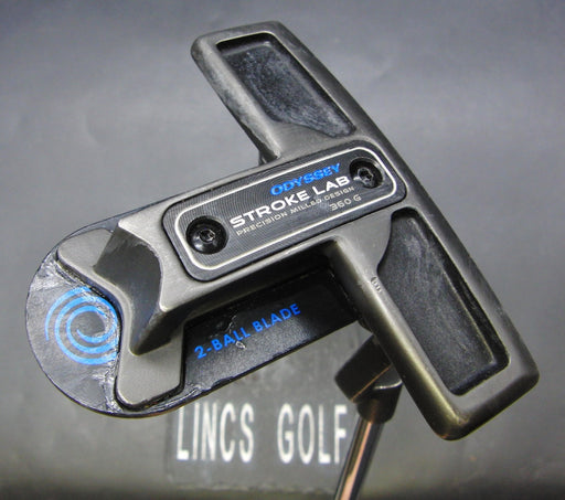 Odyssey Stroke Lab 2-Ball Blade Putter 84.5cm Length Steel Shaft Odyssey Grip