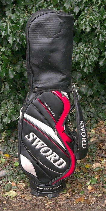 6 Division Sword Katana Golf Cart Carry Golf Clubs Bag