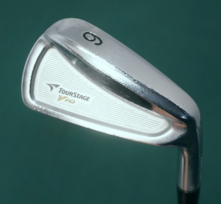 Bridgestone Tour Stage ViQ 6 Iron Regular Graphite Shaft Golf Pride Grip