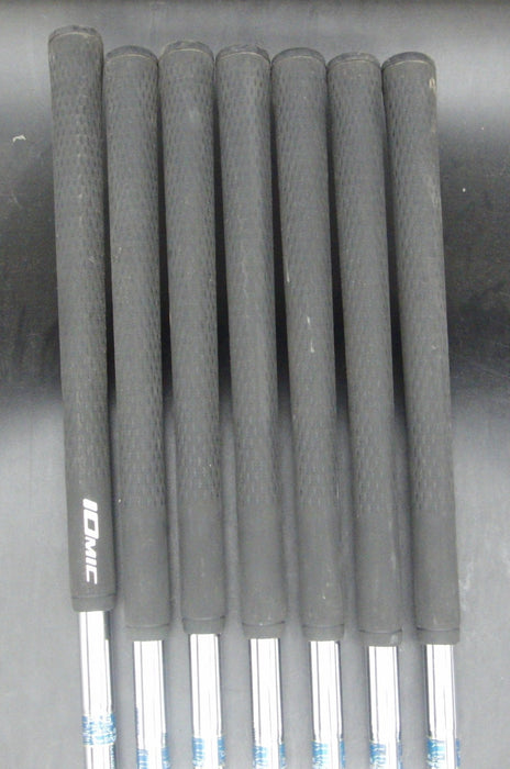 Set of 7x Ping i200 Black Dot Irons 4-PW Extra Stiff Steel Shafts Iomic Grips
