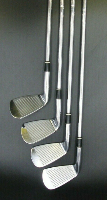 Set of 7 X Japanese PRGR Data 801 Forged Irons 5-SW Stiff Flex Steel Shafts