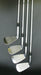 Set of 7 X Japanese PRGR Data 801 Forged Irons 5-SW Stiff Flex Steel Shafts