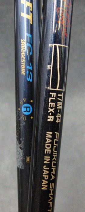 Set of 2 Bridgestone Tour Stage FHT 3 & C500 5 Woods Regular Graphite Shafts