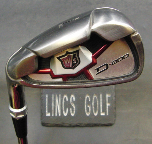 Left Handed Wilson Staff D200 7 Iron Uniflex Steel Shaft Wilson Grip (Demo)