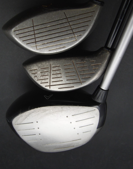 Set of Callaway Steelhead X14 6-SW+Callaway E.R.C Driver+4 Wood+ 7 Wood +Putter*