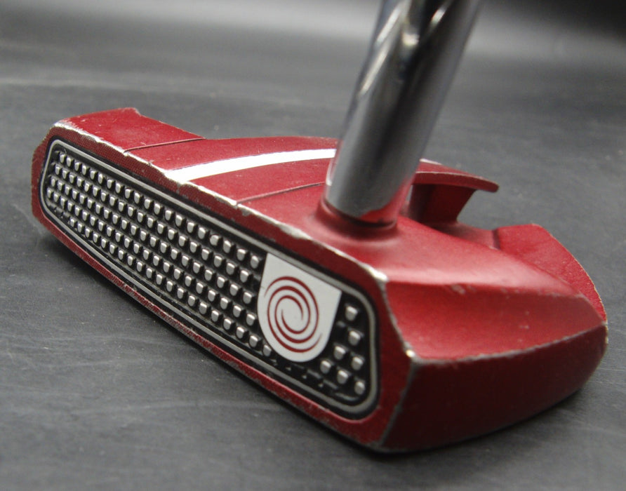 Odyssey O Works Red Marxman Putter 84cm Length Steel Shaft Nex Grip*