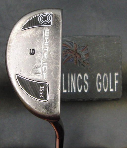 Odyssey White Ice 9 355G Putter 87cm Playing Length Steel Shaft Riviera Grip