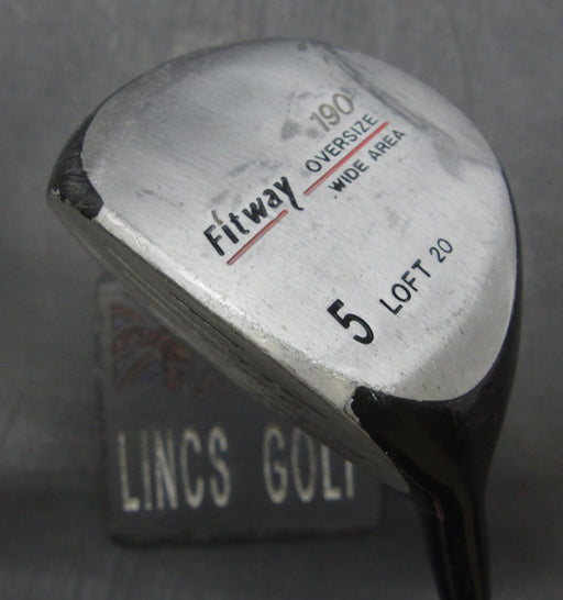 Left-Handed Fitway Oversize Wide Area 190 20° 5 Wood Regular Graphite Shaft