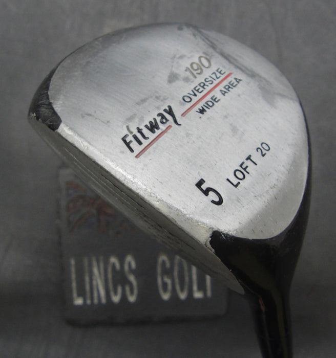 Left-Handed Fitway Oversize Wide Area 190 20° 5 Wood Regular Graphite Shaft