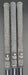 Set of 3 x Callaway Steelhead X-14 4 + 5 + 6 Irons Regular Graphite Shafts