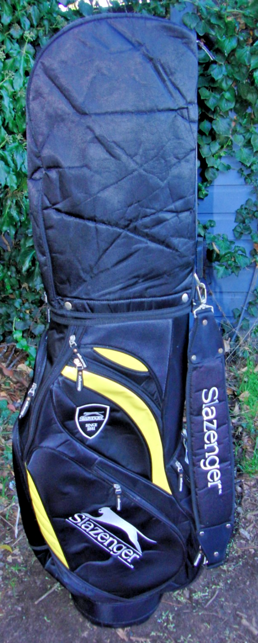 5 Division Slazenger Golf Cart Carry Trolley Golf Clubs Bag*