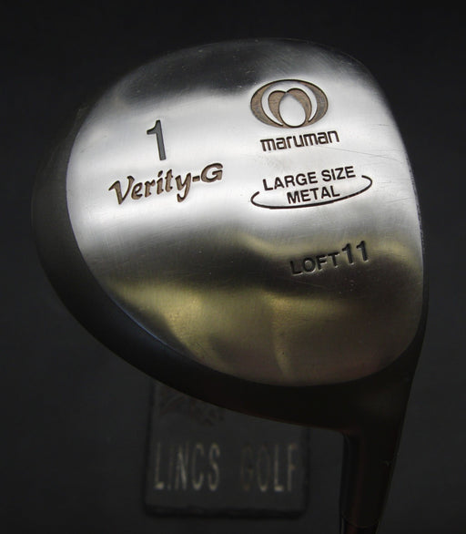 Maruman Verity-G Large Size Metal 11° Driver Stiff Graphite Shaft Maruman Grip