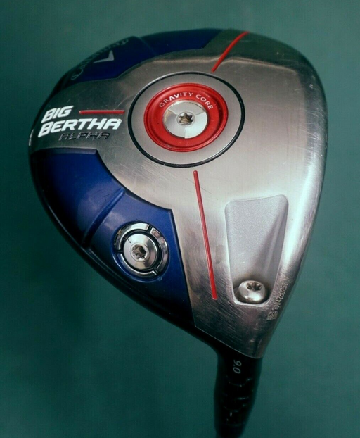 Callaway Big Bertha Alpha 9° Driver Stiff Graphite Shaft Golf Pride Grip