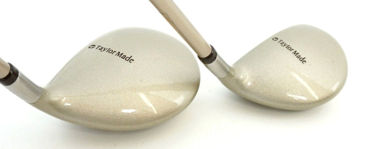 Set 2 x Ladies TaylorMade Burner Woods 1 & 5 Ladies Graphite Shafts