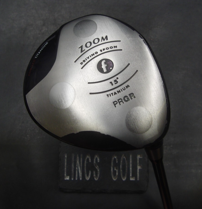 PRGR Zoom Driving Spoon 15° 3 Wood Regular Graphite Shaft Zoom Grip