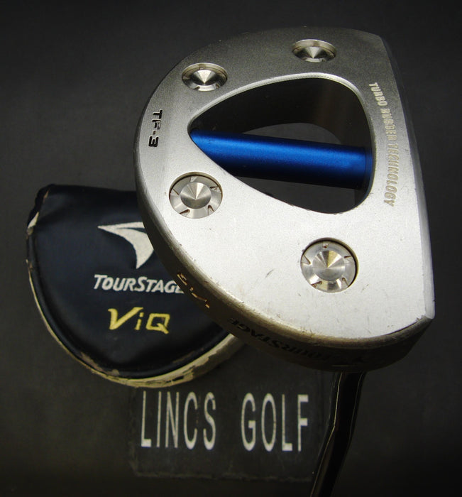 Bridgestone Tour Stage ViQ TF-3 Putter 87cm Steel Shaft TourStage Grip & ViQ H/C