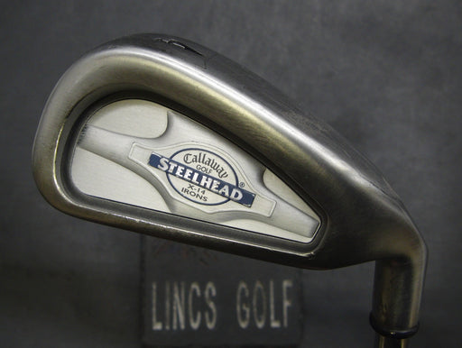 Callaway X-14 Steelhead 4 Iron Stiff Steel Shaft Classic Grip